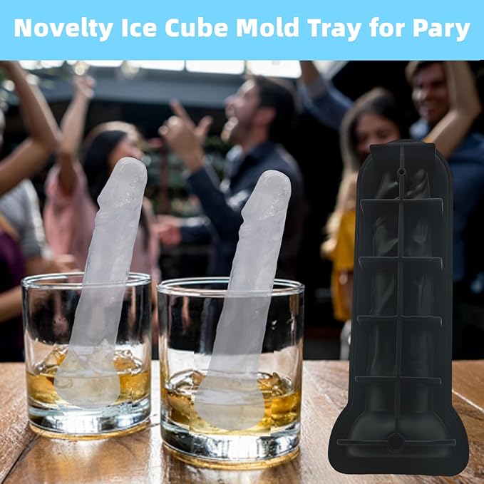 gomaxbo Adult Ice Cube Mold,Novelty Ices Cube mold Tray,BPA Free