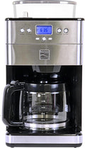 Kenmore Elite Grind and Brew Coffee Maker 12 Cup with Built‑In Burr Grinder
