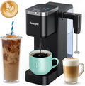 Tastyle Single Serve Coffee Maker with Built-in Detachable Milk Frother