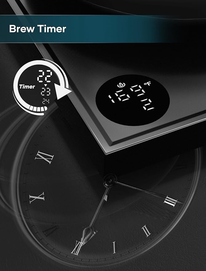 INTASTING Gooseneck Electric Kettle, Temperature Control