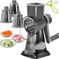 Dachenus Cheese Grater Rotary Cheese Grater,Versatile Cheese Shredder