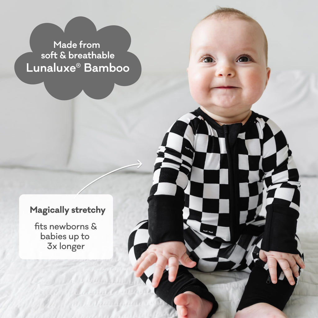 Little Sleepies Baby Pajamas, Cool Checks, 2T