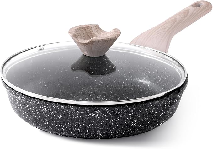 Kordisen Ceramic Non Stick Frying Pan Skillet with Lid