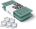 Ice Cube Tray with Lids, Small Silicone Molds for Cocktails & Drinks