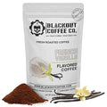 Blackout Coffee French Vanilla Flavored Ground Coffee, 12 oz