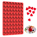 sofliym Heart Silicone Molds for Gummy, Candy, Chocolate, Small Homemade Treats Molds with Scraper (1 PCS heart)