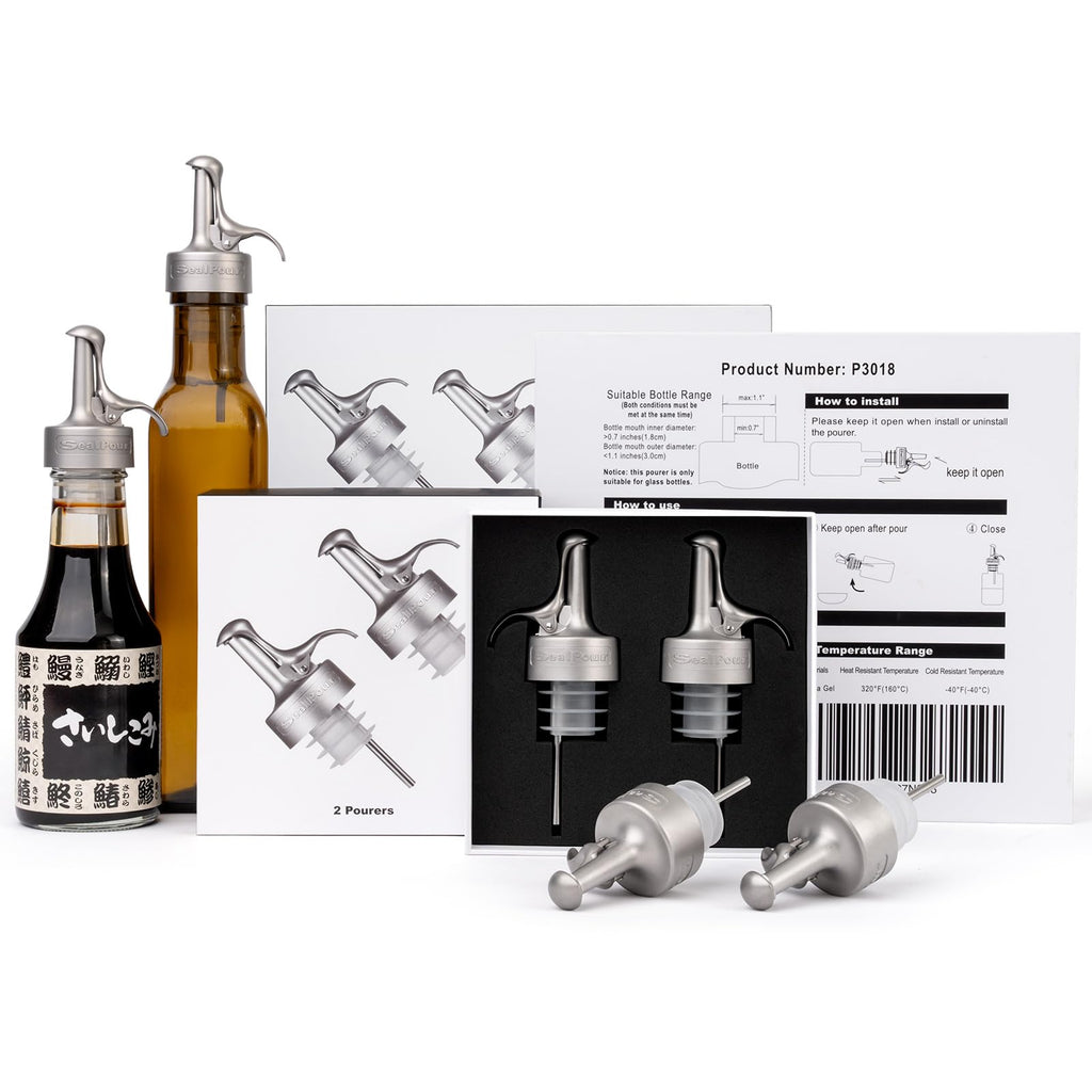 Oil Pour Spout, Olive Oil Spouts, Dispenser Pour Spouts for Bottles