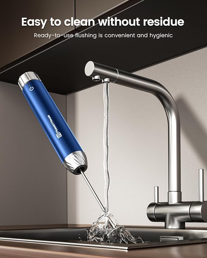 Maestri House LunaFro Max Rechargeable Milk Frother,Stepless Speed Control