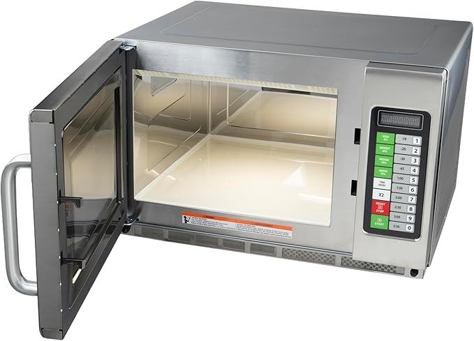 Winco 1.2 Cubic Feet Commercial Microwave, Touch Controls