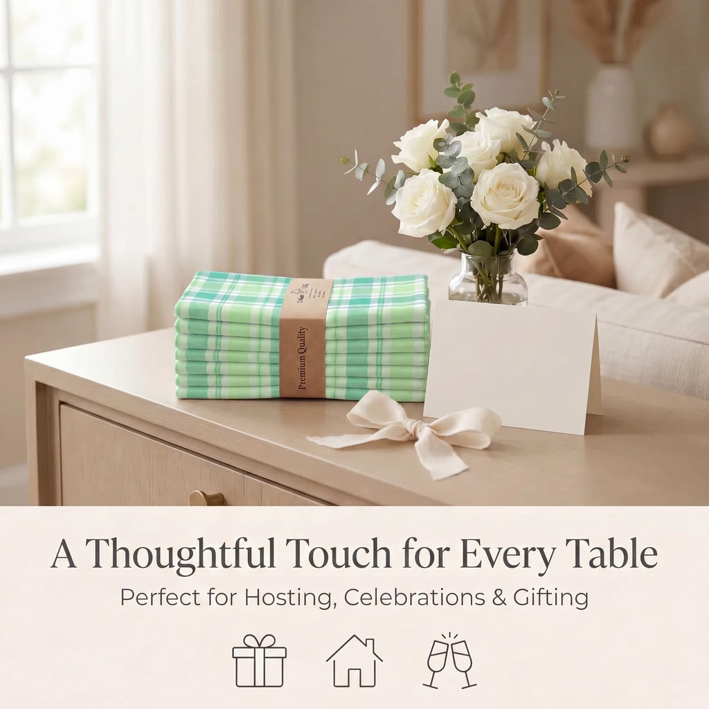 Urban Villa Cloth Napkins Cotton 20x20 (Set of 12) Stpat
