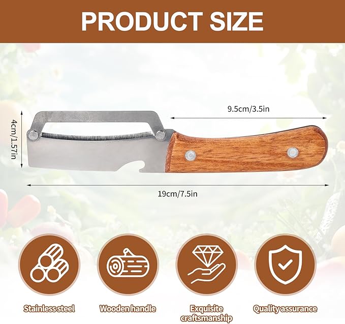 Tyheuca Multi Functional Vegetable Peeler for Kitchen，1 Pack