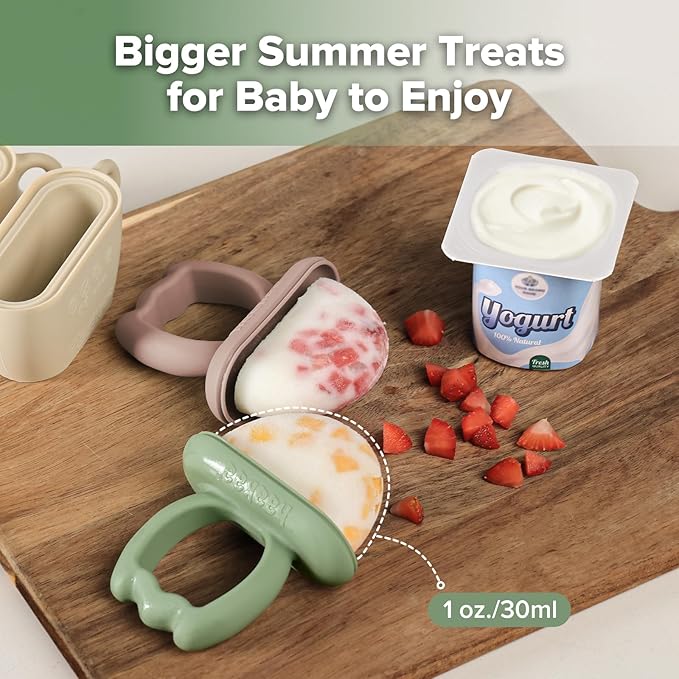 Haakaa Breastmilk Popsicle Mold for Babies, Frozen Breast Milk Teether