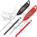 BOMATA 2 Pack Waterproof IPX7 Meat Thermometer, Food Thermometer