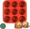 Wilewir 9-Cavity Silicone Frozen Dog Treat Mold for Woof Pupsicle & Power Chewer Pupsicle XL 75 lbs and Up, Reusable Frozen Dog Treat Tray Mold for Pupsicle Toy
