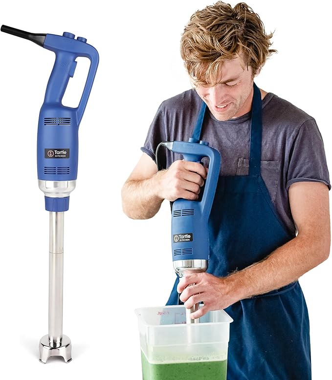 TK Commercial Immersion Blender 500W Heavy Duty for Restaurants - 16" Shaft