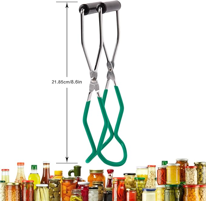 Eeoyu Canning Jar Lifter Tongs, Canning Supplies