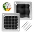 BSTSLL 1/4" and 3/8" Replacement Dicer Chopper Blade with Pusher Block