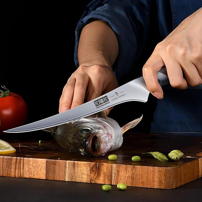 HOSHANHO Carving Knife Set 3PCS, Japanese Brisket Slicing Knife Sets