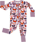 Little Sleepies Baby Pajamas, Butterfly Kisses, 3-6 months