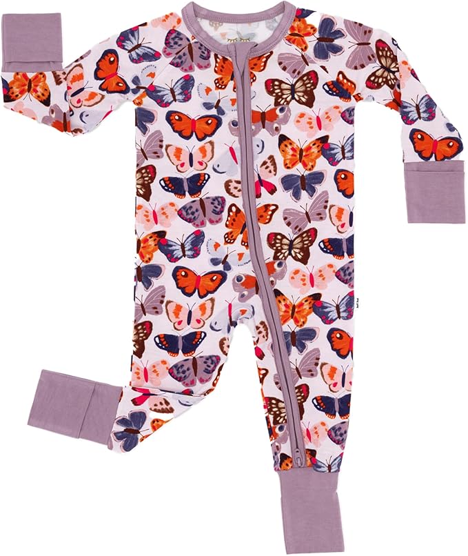 Little Sleepies Baby Pajamas, Butterfly Kisses, 18-24 months
