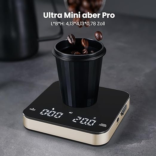Maestri House S2 Espresso Coffee Scale with Timer 0.1g Precision Shot Scale