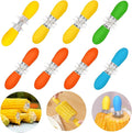16 Pcs/8 Pairs Corn Holders, Stainless Steel Corn on The Cob Holders
