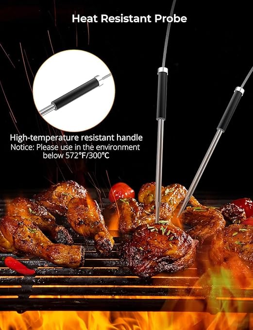 Govee Bluetooth Meat Thermometer Digital with App Alerts and Timer Mode