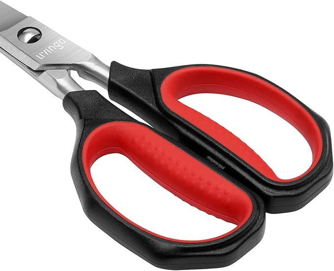 LIVINGO 8.5" Heavy Duty Kitchen Shears Stainless Steel Come Apart Scissors