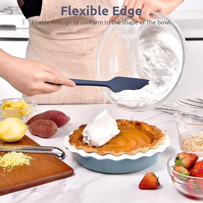 U-Taste Silicone Large Spatula, 600ºF High Temp, 11.38in, Midnight Blue
