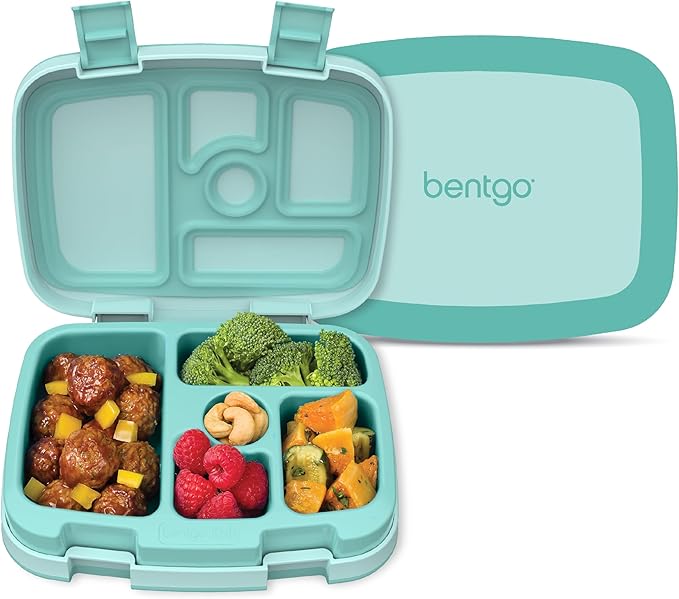 Bentgo Kids Bento-Style 5-Compartment Leak-Proof Lunch Box