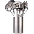 18/10 Stainless Steel Kitchen Utensils Set with Holder for Countertop