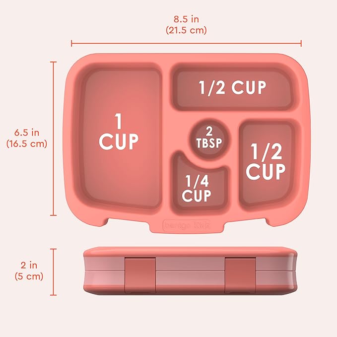 Bentgo Kids Bento-Style 5-Compartment Leak-Proof Lunch Box