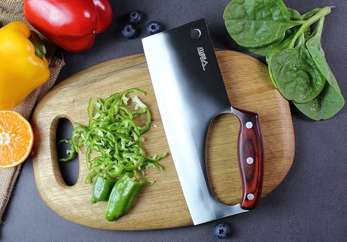 HIDAMOS Meat Cleaver Knife Japanese Chef Knife for Vegeable Meat Cutting
