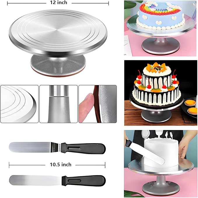 ANSLYQA Cake Decorating Kit, 237 Pcs Baking Tools
