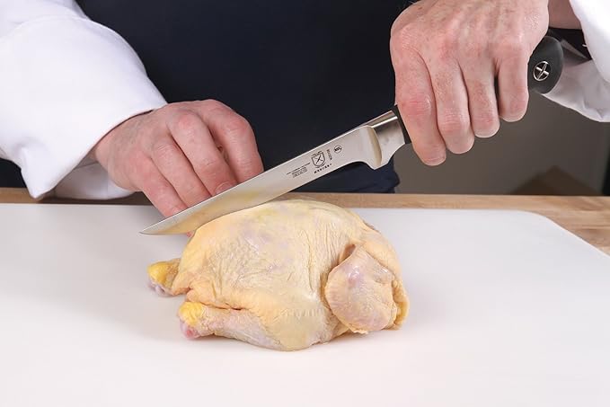 Mercer Culinary Genesis 6-Piece Magnetic Board Knife Set, 11 3/8 x 9, 11 1/2 inch high, Stainless Steel