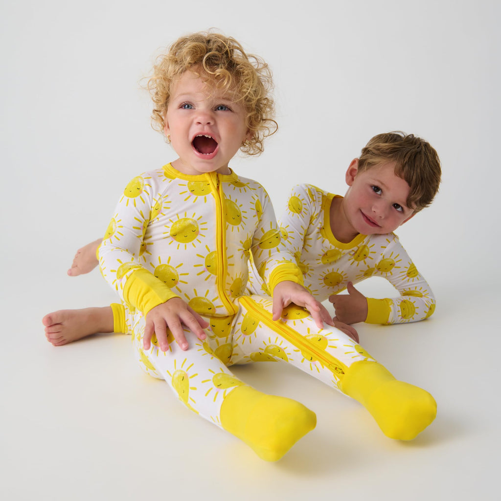 Little Sleepies Baby Pajamas, Sunshine, Preemie
