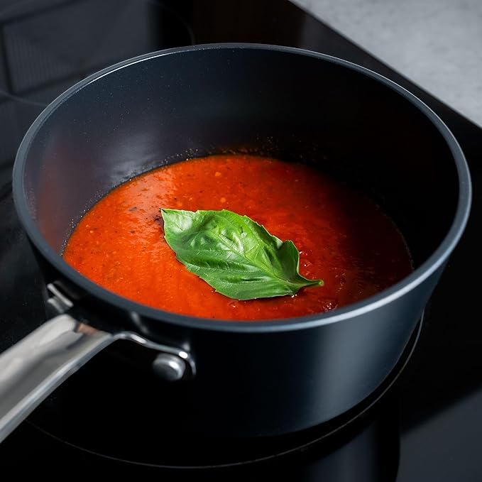Alva Maestro 2-Quart Ceramic Nonstick Saucepan with Lid