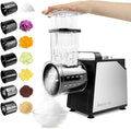Anatole 7-In-1 Electric Cheese Grater Ice Shaver Vegetable Shredder 250W