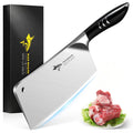 MAD SHARK 7.5 Inch Meat Cleaver with German Military Grade Composite Steel