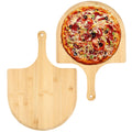 2 Pack Pizza Peel 11 Inch, Natural Bamboo Pizza Spatula Wooden Pizza Spatula Paddle Board for Home Pizza Cutting，Cheese, Bread,Fruit,Vegetable Oragaznie (2)
