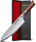 EANINNO Kitchen Chef Knife 8 inch Japanese High Carbon Steel Sharp Knife