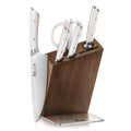 Cangshan HELENA Series German Steel Forged, HUA Knife Block Set (6-Piece, White)