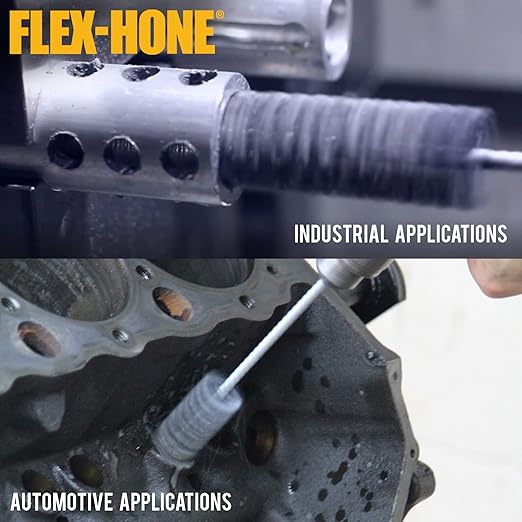 Brush Research BC151632 FLEX-HONE®, 15/16" (23.8mm) Diameter, 320 Grit, Silicon Carbide, for Mild Steel, Stainless Steel, Cast Iron and Softer Ferrous Materials