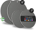 Joyhalo 4 Pack Silicone Trivet for Hot Dishes