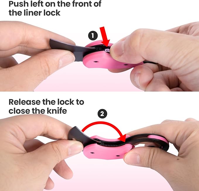 FUNBRO Cute Box Cutter Small Pocket Knife Gadgets