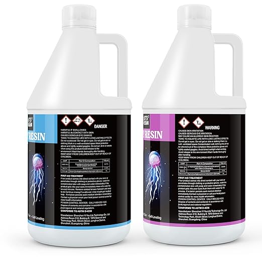 LET'S RESIN Epoxy Resin Kit,1 Gallon Bubble Free & Crystal Clear Resin