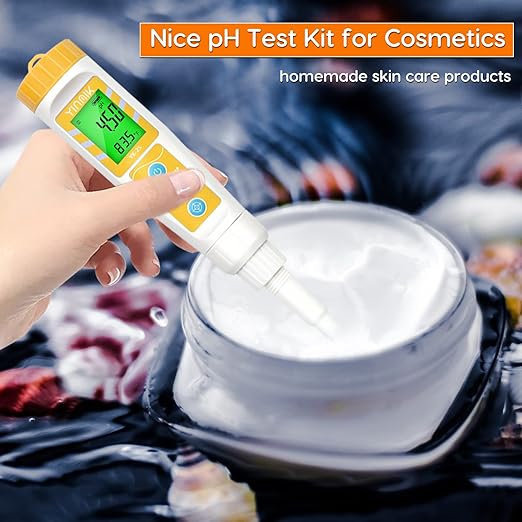 YINMIK Digital pH Meter with Extra Replaceable pH Probe Food pH Checker