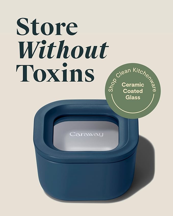 Caraway Mini Square Food Storage Container