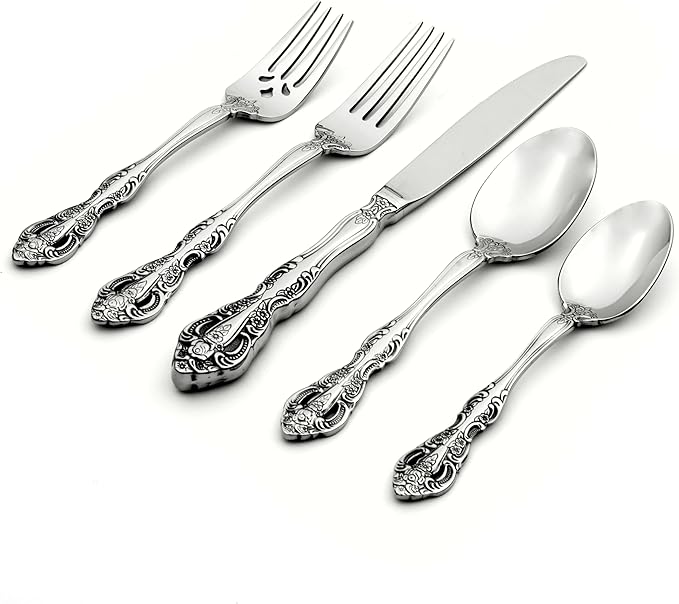 Oneida Michelangelo 20-Piece 18/10 Silverware Set for 4, Flatware