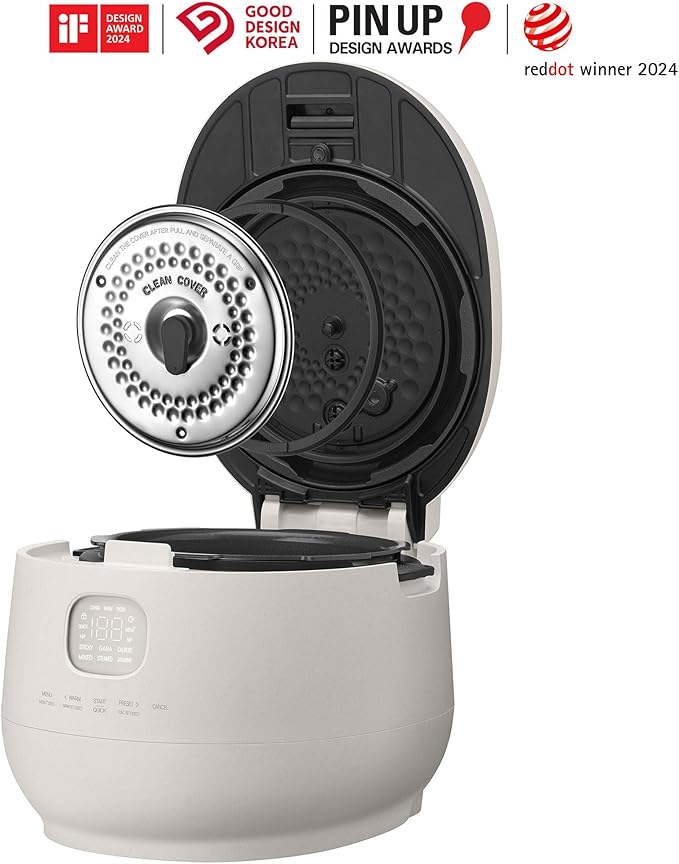 CUCHEN CRH-TWK0640WUS IH Induction Heating Rice Cooker, 6 Cup